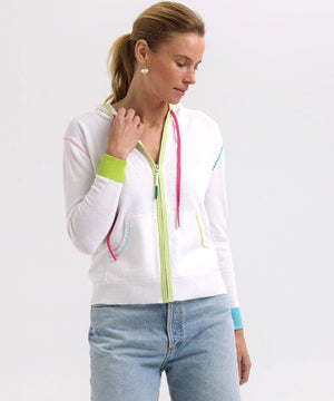 Zaket & Plover Heart Embroidery Hoodie ZP7725