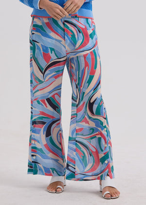 Zaket & Plover Summer Pant ZP7744 waves