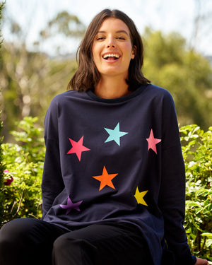 Sienna Star Jumper - Star Print Sale price