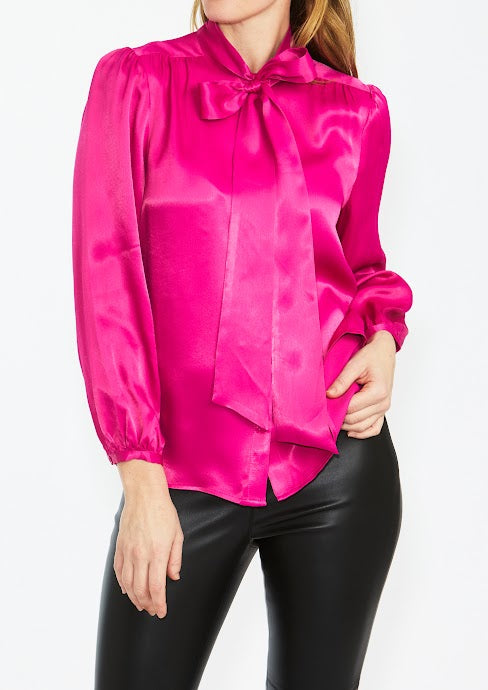 Pingpong Pussy Bow Blouse P565328